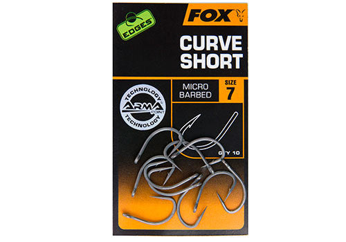 Fox Edges ArmaPoint Hooks Curve Shank Short NEW!