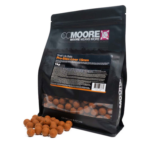 CC Moore Pro-Stim Liver Shelf Life Boilies