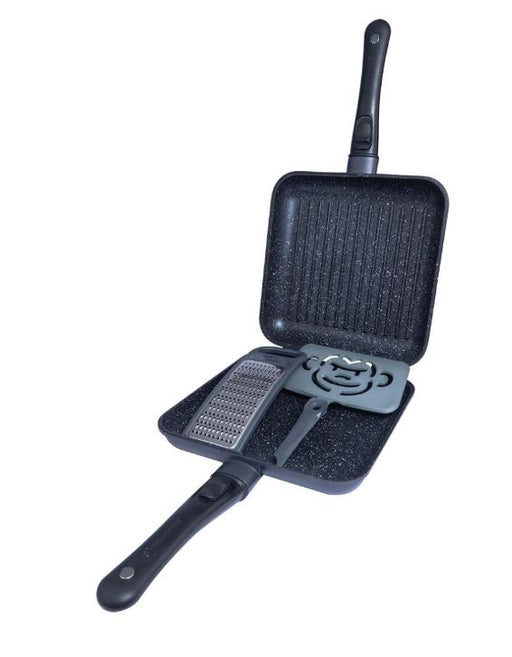 Ridgemonkey Connect Pan & Griddle XXL Granite Edition